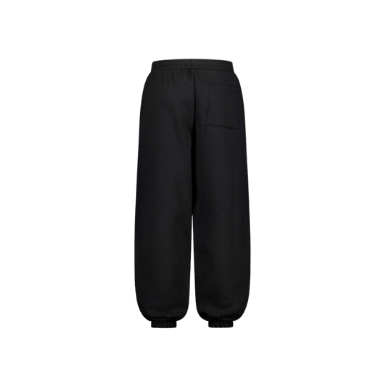 BASICS BLACK CUFF SWEATS