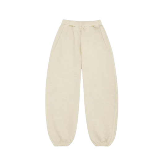 BASICS CREAM CUFF SWEATS